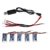 KH22-003 3.7V 260mAh 30C Bateria 1 a 5 para JJRC H22