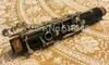 Jupiter CXL CC-60 Ny ankomst B Flat Bakelite Clarinet BB TUNE 17 Keys Klarinett Högkvalitativt musikinstrument med munstycke