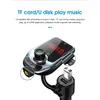 D5 Bluetooth Car Kit FMトランスミッターレシーバーハンドMP3音楽プレーヤーデュアルUSBポート多機能クイックチャージャースクリーンディスプレイ6754689