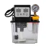 Completamente automatico pompa olio lubrificante 1L litri con Manometro Cnc elettromagnetica Lubrificazione Pompa 220V NEWCARVE