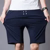 Shorts de algodão Homens Verão Praia Curta Calções Casuais Masculinos Mens Boardshorts Sólidos de Alta Qualidade Moda Elástica Curto Homens S-5xl 1012 C19032801