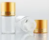 200 pçs / lote 8g garrafa de vidro Transparente com rolha interna Óleo Essencial Creme Para Os Olhos Massagem Garrafas de Garrafas de Garrafas de Frascos