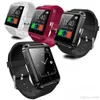 U8 블루투스 스마트 시계 터치 손목 손목 시계 Smartwatch Smotail Package가있는 Samsung Android 용 스마트 시계