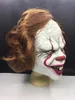 영화 Stephen King 's It 2 ​​코스프레 페니 와이즈 광대 / 조커 마스크 팀 커리 마스크 코스프레 할로윈 파티 소품 라텍스 마스크