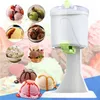 Qihang_top 1l Electric Automatic Frozen Fruit Ice Cream Machine Köksredskap 220V Ice Cream Maker Child DIY Hushållsmaskiner