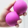 Body Building Yoga massage ball for neck body Double ball Lacrosse Messager Peanut Ball Mobility Myofascial Trigger Point Release Balls