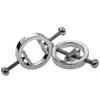 ثقب وهمية de ablazaderas de pezón Ajustables Acero Inoxidable الجنين التعذيب Play Clips De Pecho Nipple Clamps Metal