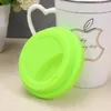 Silicone Cup Lids 9.6cm Non-Toxic Anti Dust Spill Proof Cup Lid Portable Coffee Milk Cups Cover Seal Lids Drinking Accessories Tapas De Copa De Silicona No Toxicas