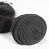 VMAE New Arrival Malezyjski Birmański Ciało Fala 3 Wiązki Human Dziewiczy Węzeł Wątek Weave Piece Włosy Rozszerzenia Natrural SoftFree Shipping