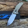 ZT0308 Couteau pliant G10 Poigure EDC Randonnée extérieure Couteau de randonnée 56hrc Couteau de poche de roulement avec boîte de couleur d'origine7932185