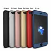 360 graden volledige dekking bescherming met gehard glas Hard PC Cover Case voor iPhone 12 Mini 11 PRO MAX XS MAX XR X 8 PLUS 6S 7 PLUS 5S SE