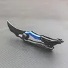 Высочайшее качество Karambit складной лезвие когтей нож 440C черный лезвие алюминиевая ручка выживание тактическое снаряжение EDC карманные ножи