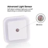 Sensor Control Night Light Mini UE EUA Lâmpada Quarto Quarto Quarto para Bebê Presente Romântico Luzes Coloridas Atacado