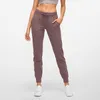 Toptopse Naked-Feel Fabric Workout Sport Joggers Spodnie Damskie Talia Sznurek Fitness Działające spodnie dresowe z 2 bocznymi kieszeniami 2020