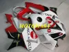 Kit de Carenagem da motocicleta para HONDA CBR600RR F5 05 06 CBR600 RR CBR 600RR 2005 2006 ABS vermelho branco preto Carimbos set + HB19