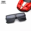 Umanco 2019 New Oversized Siamese Square Kids Sunglasses For Children PC Frame Resin Lens Fashion Brand Beach Travel Gifts