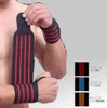 1 Par Armband Band Män Justerbar Armband Brace Wrap Bandage Gymband Wrist Support Band för tyngdlyftning