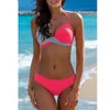 2020セクシーなビキニの女性水着プッシュアップ水着包帯ホルタービキニセット夏のビーチ入浴スーツ水着S-XXL