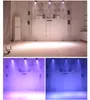 Günstiges Sailwin 7X10W 4in1 RGBW LED Moving Head Wash Beam Effektlicht DJ Bühnenbeleuchtung mit Fernbedienung Disco Party