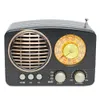 M-161BT Pookable Retro Radio Wireless Bluetooth-динамика Hifi Стерео гарнитура FM AM SW USB AUX TF CARD MP3 Multimedia Классический приемник