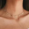 Creative Star Necklace Joint Pendant Women Gif Pentagram Boho Necklace Bijoux Femme Regalos Par Mujer Gratis frakt