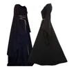النساء القرون الوسطى خمر الفيكتوري النهضة القوطية زي الكرة ثوب طويل الأكمام الطابق طول اللباس H71