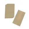 10pcs Brown Kraft Paper bag Gift Bags packing Biscuits candy raft bread Cookie Bread Nuts Snack Baking Package