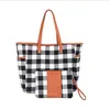 Buffalo Plaid Bags Sac à main Rouge Noir Check Weekend Voyage Sacs à bandoulière Designer Duffle Sacs à main Sunflower Leopard Totes Purse Wallet C7302