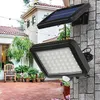 56 LED Sollampor Vattentät PIR Motion Sensor Vägglampa Utomhus Garden Parks Säkerhet Emergency Street Solar Garden Light