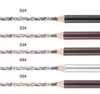 Amphidrome Leopard Crayon à sourcils Sourcils long usure durable étanche stylo 5 couleurs couleurs mélangées de haute qualité