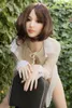 Designer sex dolls LOMMNY 135cm Sex Doll for Men Silicon Big Breast Masturbator Vagina Pussy Adult Sexy Toys Metal Skeleton Love