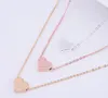 Fashion-Silver Plated Copper Pendant necklace Flat bottom solid love necklace the best gift to women