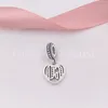 Andy Jewel Authentique 925 Perles en Argent Sterling 60 Ans d'Amour Pendentif Charm Charms Convient aux Bijoux de Style Pandora Européen Bracelets Collier 797265CZ