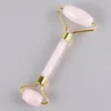 Jade Roller Face Gua Sha Scraper Set Natural Rose Quartz Rullar Massage Neck Eye Body Beauty Healing Stone Skin Detox Tool