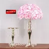 Novo estilo decorativo metal flower pot titular stand rack de exibição para casamentos best01248