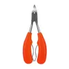 Meisha Prego Cutícula Tesoura Unha de Aço Inoxidável Unha Manicure Scissor Cortador de Unha Cortador Aparador Ferramenta Pedicure HE0003