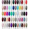 KISMART 12st Lot gel nagellack blötlägg av 369 färger 15 ml gelpolska för salong nagelkonst lack258b8630251