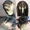 Full Lace 100 Real Human Hair Wig For Black Women Body Wave 180 18 Remy Brazilian Invisible PrePlucked8858011