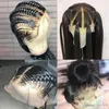 Full Lace 100 Real Human Hair Wig For Black Women Body Wave 180 18 Remy Brazilian Invisible Preplupped1660416