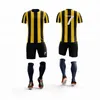 Adatto per divise sportive estive Maglie da calcio giovanili da uomo traspiranti Kit divisa da calcio personalizzata Tute in maglia da allenamento per adulti