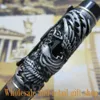 Penne stilografiche Jinhao Dragon Phoenix Penna e borsa con clip di fortuna classica cinese grigio pesante1