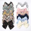 Nouvelle fleur en soie Big Bow Floral Noeud Épingle Femmes Filles clip épingle à cheveux Accessoires Hairclip Ornements Barrette Coiffe Couvre-chef