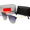 حظر حظر العلامة التجارية الجديدة راي العلامة التجارية المستقطبة للرجال الرجال الطيار UV400 نظارات 3576 نظارات Wayfarer Metal Frame Lens Sunglas 2765