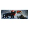 Nowy Rok Christmas Decor Maty Witamy Doormats Indoor Home Dywers Decor Navidad Krenst Decoratie 7Color 40x120cm