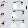 60 LED Light Solar Light PIR Czujnik ruchu IP65 Outdoor Ogrodowa Ściana Ściemniana Lampa Ściemniana Solar Lampa zdalnego sterowania ręczna