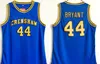 남자 NCAA 2012 팀 USA Lower Merion 33 Bryant Jersey College 고등학교 농구 Hightower Crenshaw 드림 레드 화이트 블루 블랙 자수