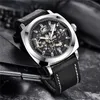 Benyar Men039s Watches Top Brand Business Fashion Mechanical Waterproof Skeleton Wrist zegarek skórzany zegar039s Man Relogio M1981596