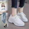 Hot Sale-Sneakers White Coconut Shoes Woman Female Version Harajuku Breathable Elastic Socks Wild Sports Shoes Lightweight Fitness