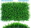 Milieu Kunstmatige Gazon Kunstmatige Turf Simulatie Plant Muur Lawn Outdoor Ivy Hek Bush Plant Muren voor Thuis Tuin Wanddecoratie