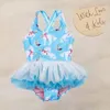 baby girl bikini blue